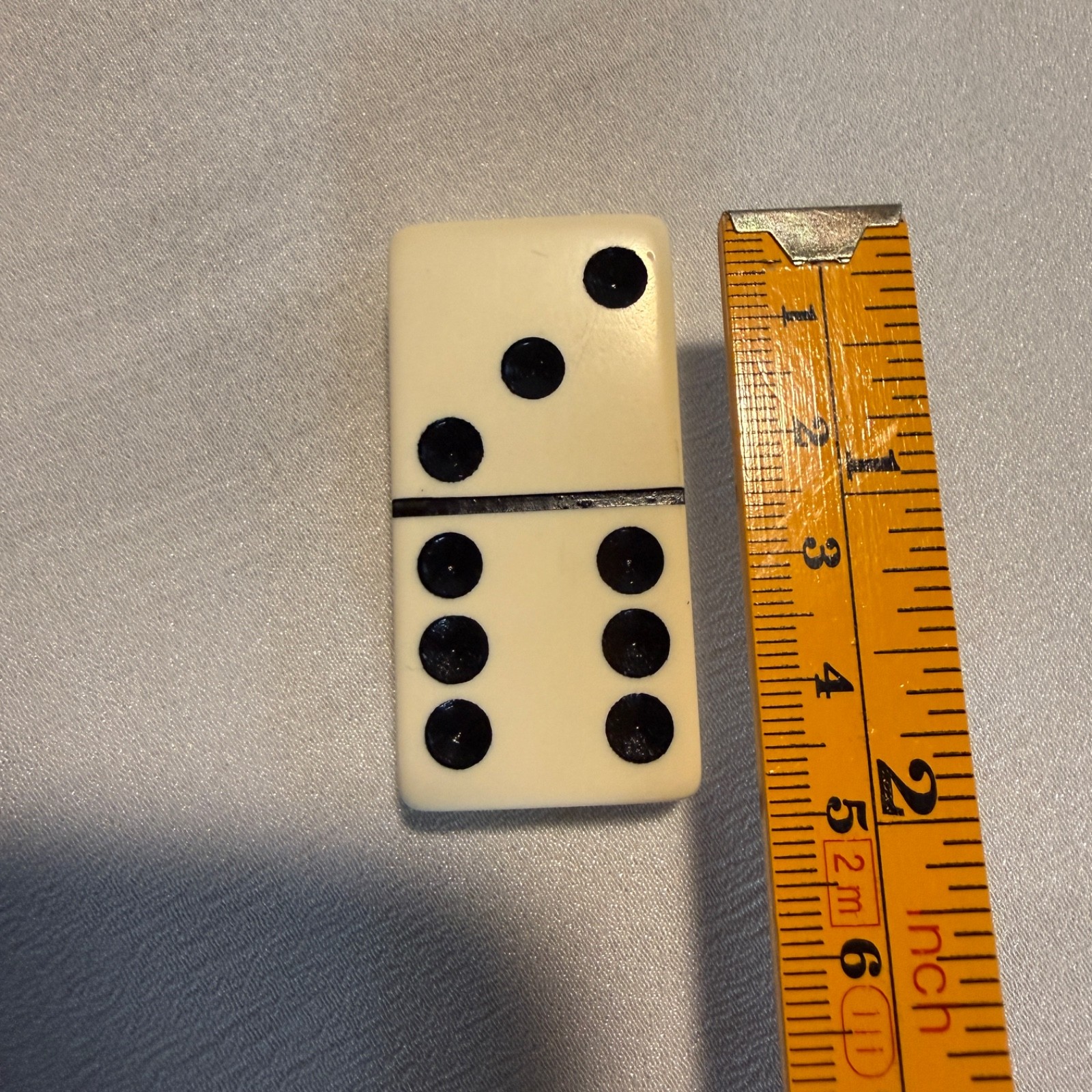 Vintage Puremco ARCO Advertising Dominoes No 1632 Tournament Large Face USA