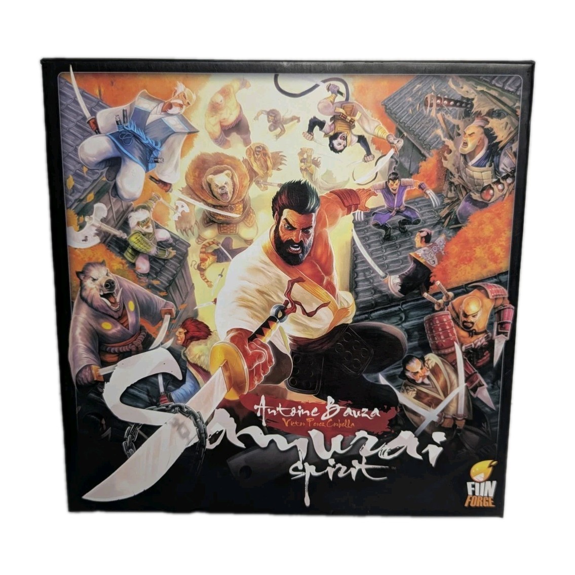 Samurai Spirit Board Game Antonie Bauza Fun Forge Co-op COMPLETE