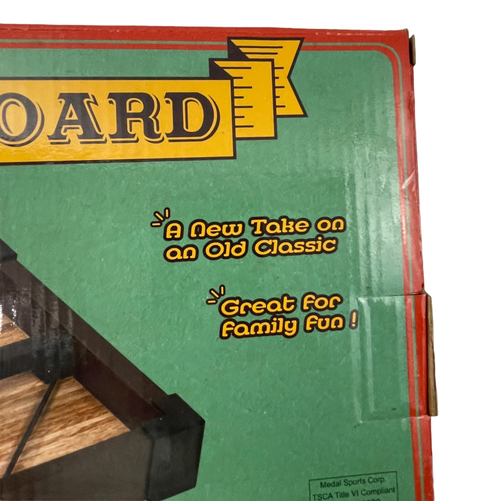 Tabletop Sling Shuffleboard Game 16″ Comes with 3 Pucks NEW in Original Box