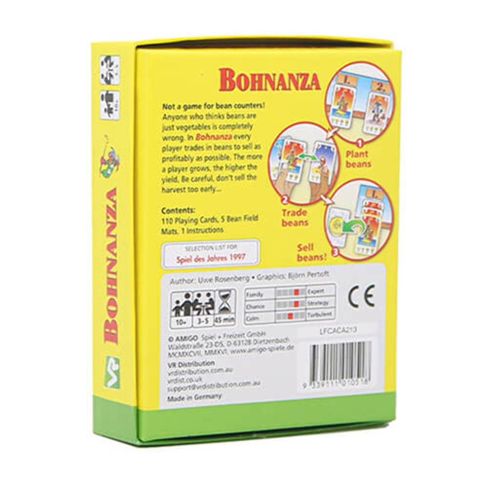 Strategy Game “To Bean or Not to Bean” for 3-5 players BOHNANZA ORIGINAL