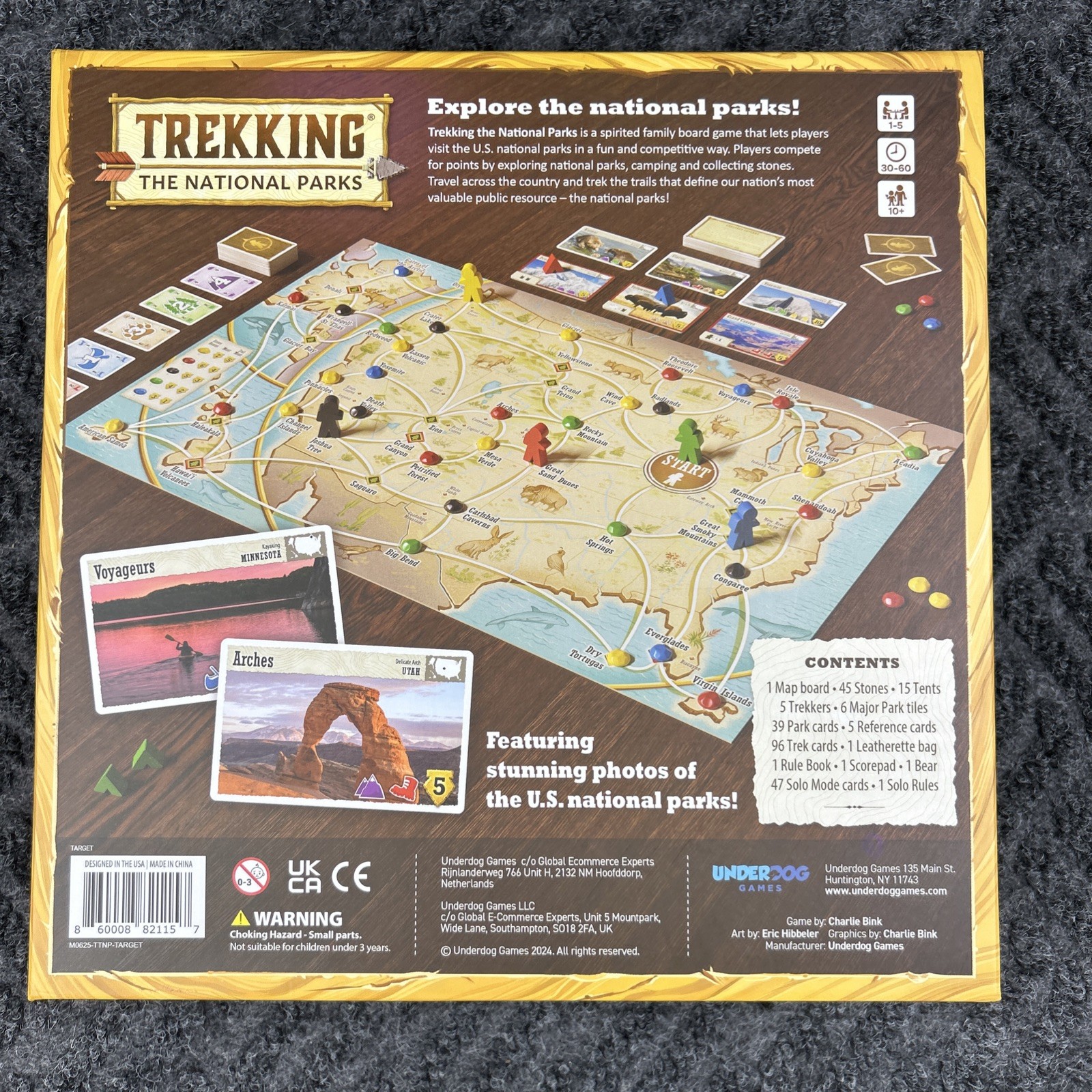 Trekking The National Parks Underdog Games 2024 Outdoors Third Edition