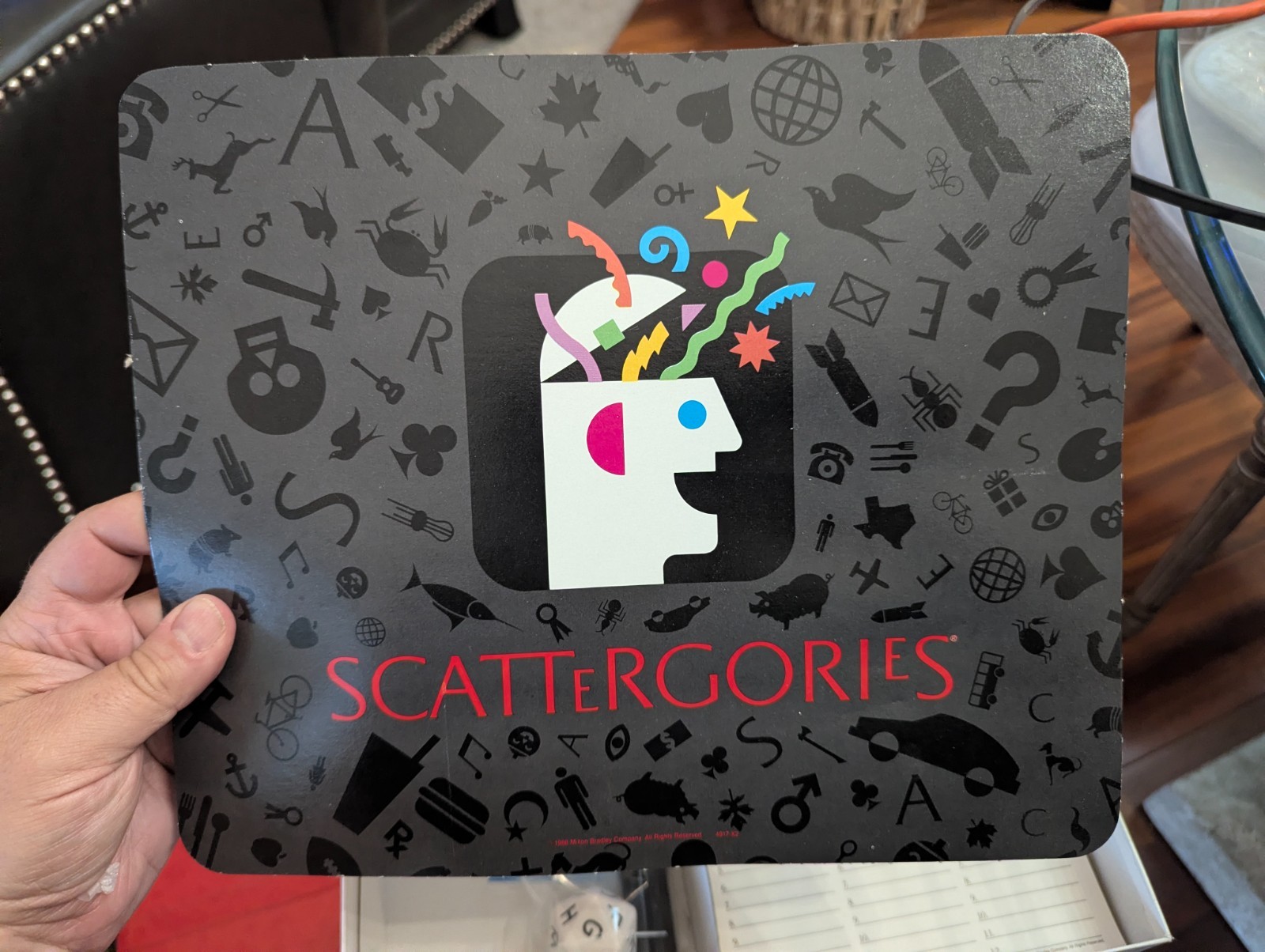 SCATTERGORIES Board Game 100% COMPLETE 1988 VINTAGE AWARD WINNER