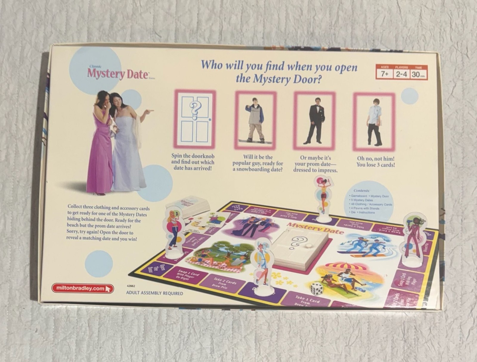 Mystery Date Board Game – 2005 lMilton Bradley Classic