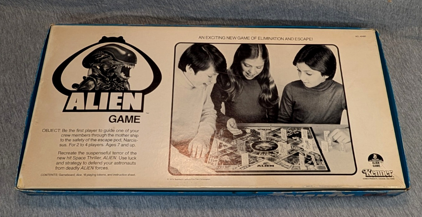 1979 ALIEN Board Game by Kenner 40460 COMPLETE w/ Instructions
