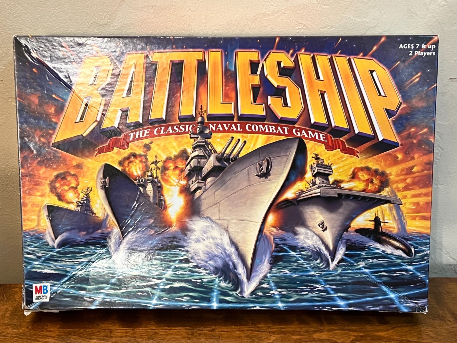 VTG Milton Bradley 2002 Battleship The Classic Naval Combat Board Game, Complete