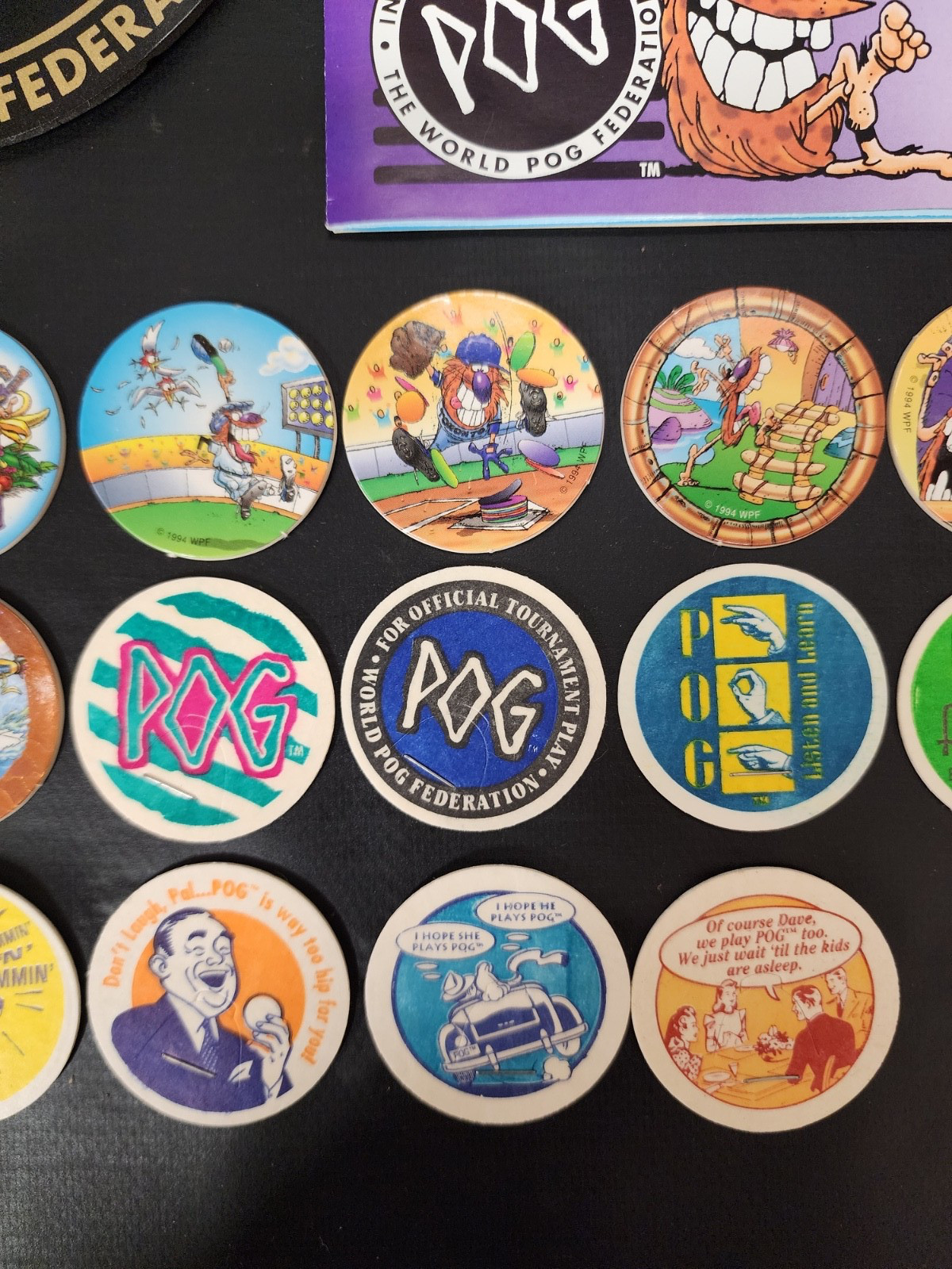 The World POG Federation Micro Tournament Game Pack 1994 Vintage Edition