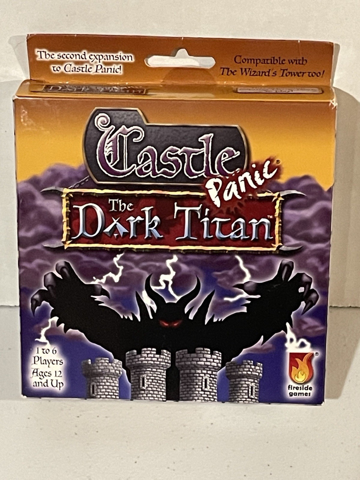 Castle Panic The Dark Titan Expansion – New In Box – 1st edition compatible