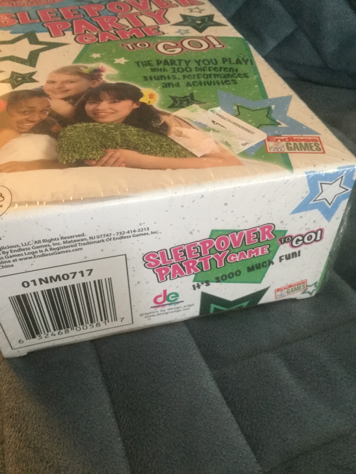SLEEPOVER PARTY GAME TO GO – NEW IN BOXED SEALED