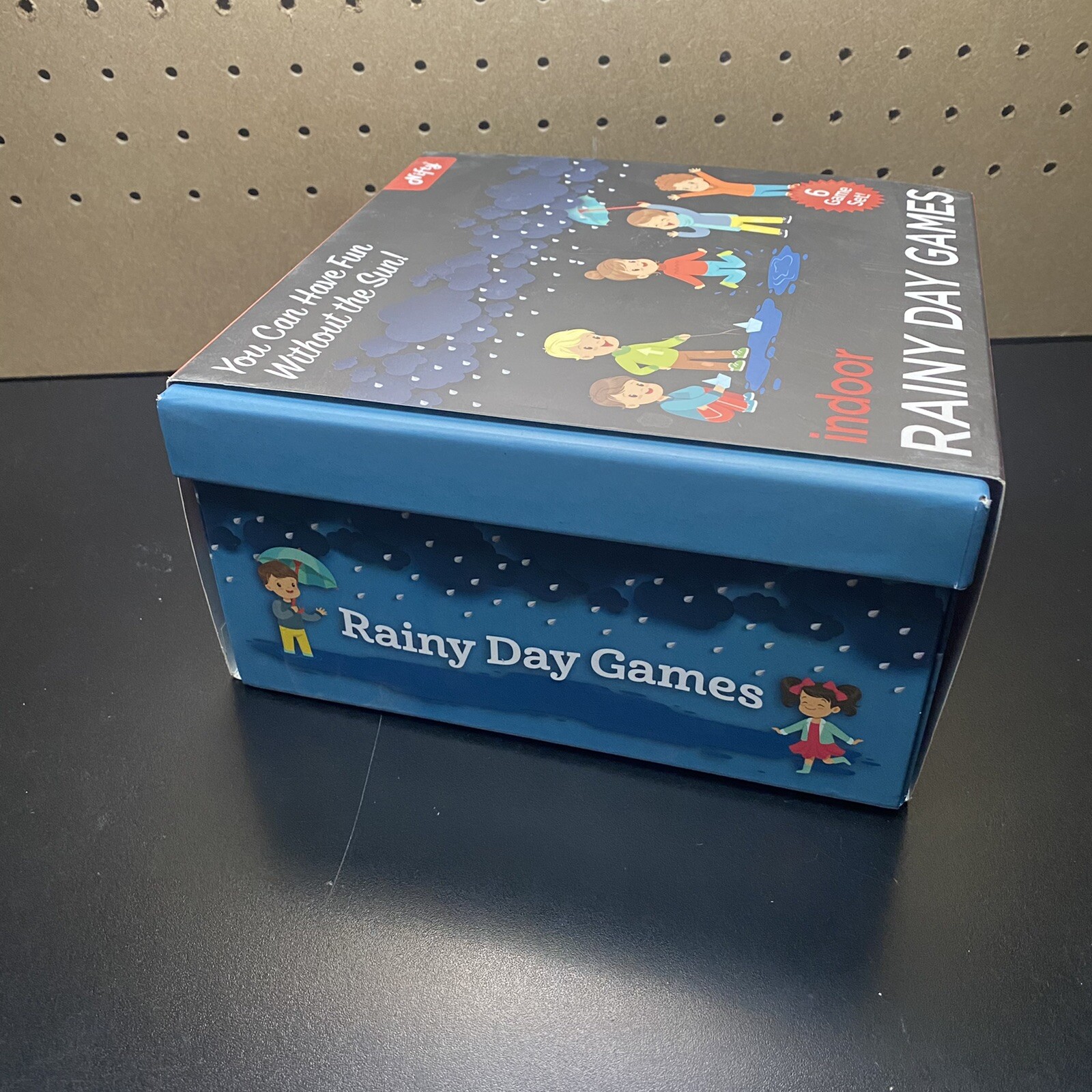 Nifty Indoor Rainy Day Games Kit-6 Classic Board Games In 1 Set-Chess,Ludo, Etc.