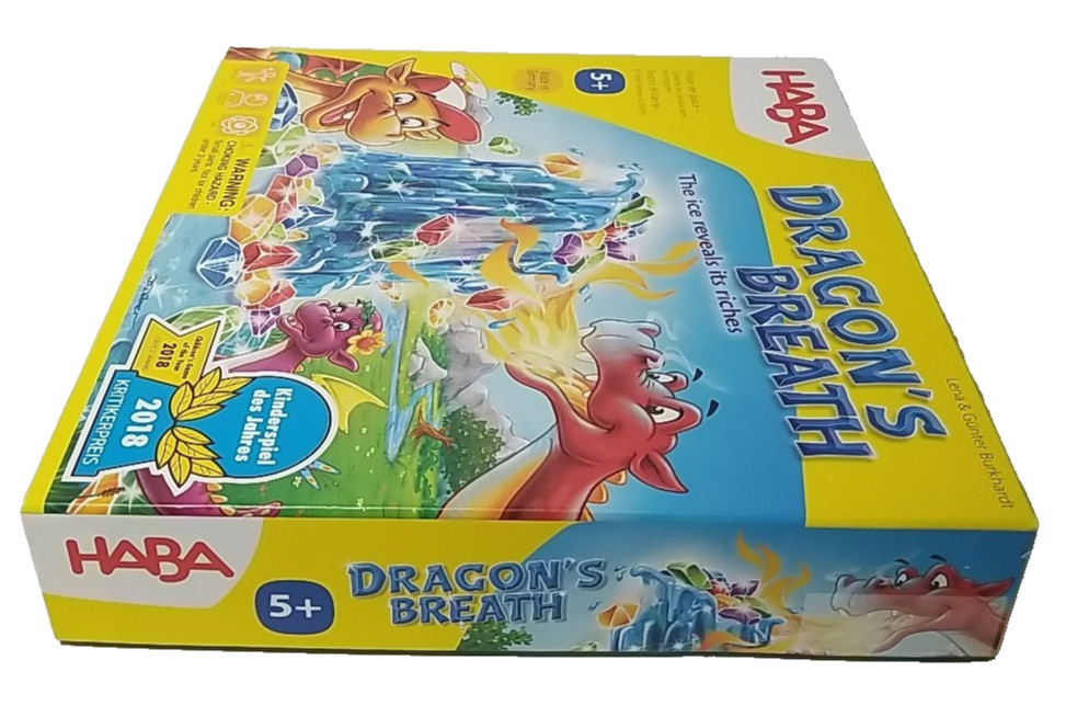 Complete – DRAGON’S BREATH Game by HABA 2-4 Players, Ages 5+