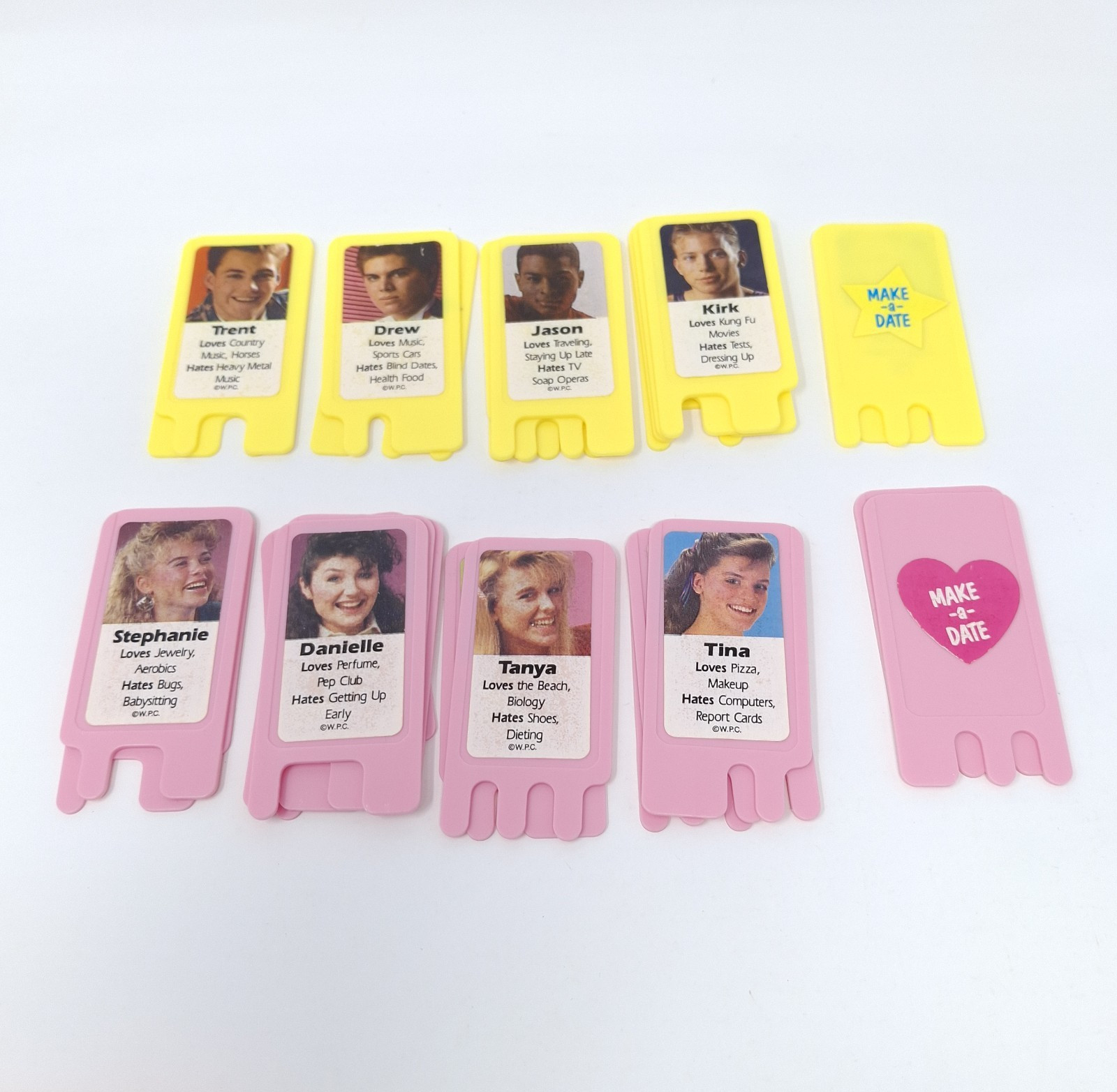 Golden 1989 Girl Talk Date Line The Talking Dating Game Complete w/ Cassette