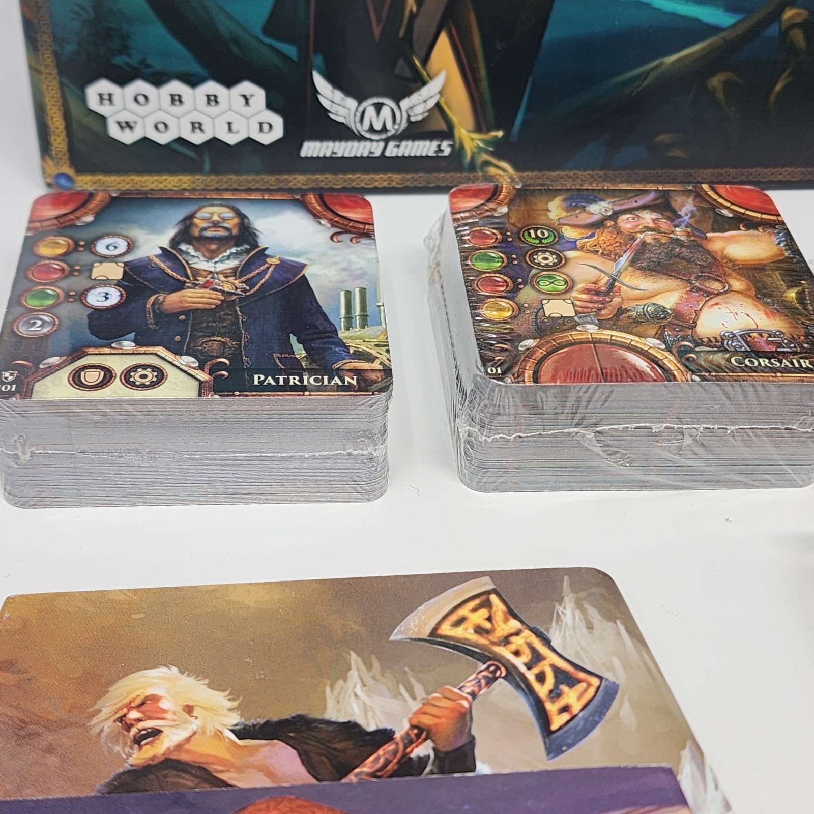 Viceroy + Times of Darkness Exp KS Gemstone Upgrade Sleeves OOP Open Box New