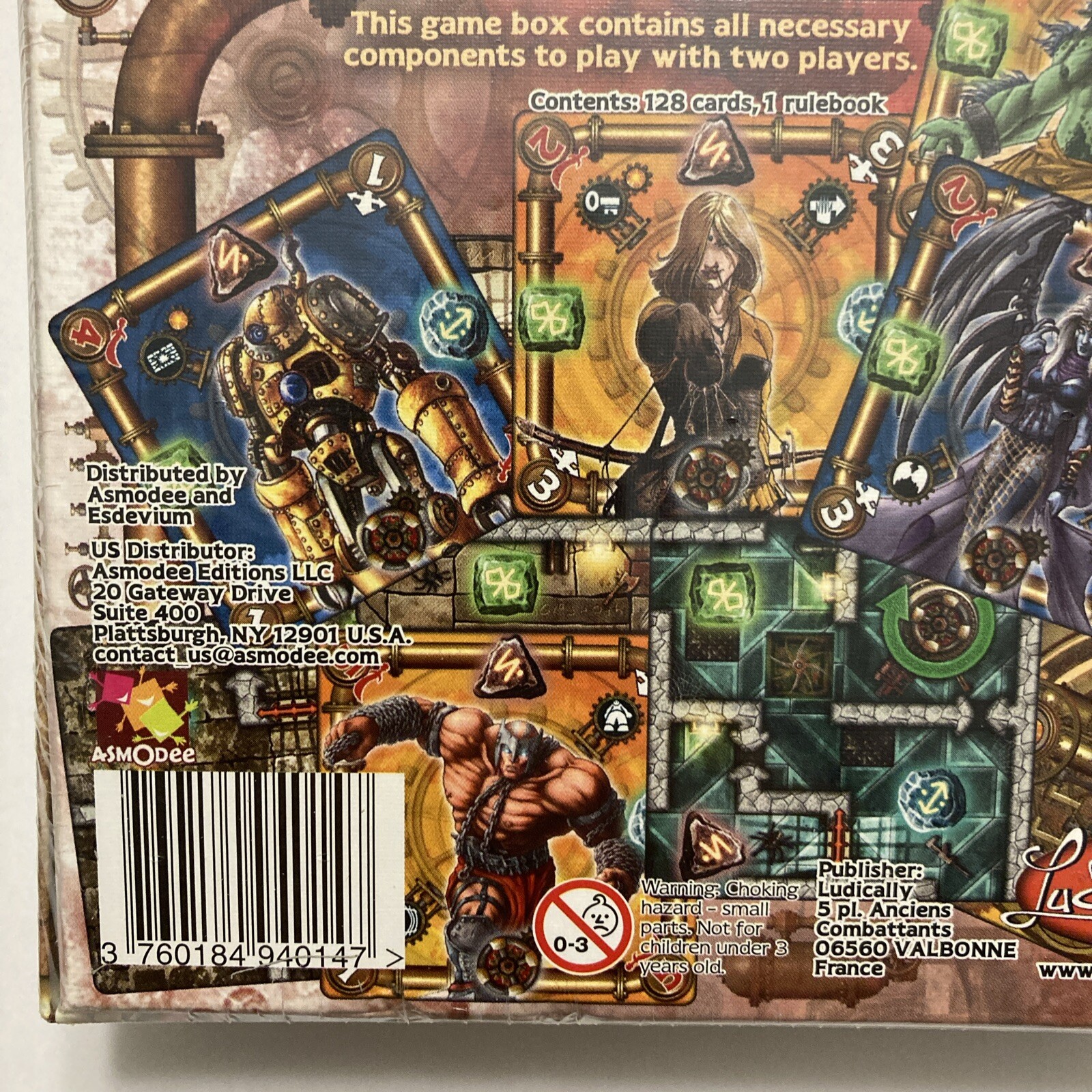 Dungeon Twister: The Card Game By Ludically Christophe Boelinger Brand New