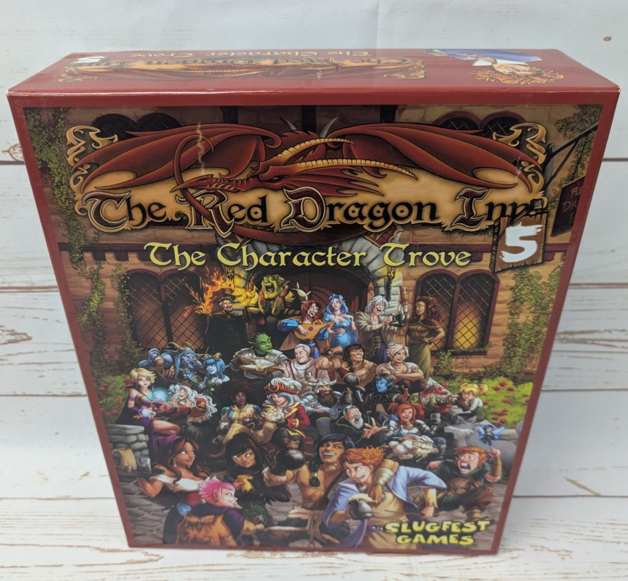 The Red Dragon Inn 5 The Character Trove Cards NIS Open Box Slugfest Games