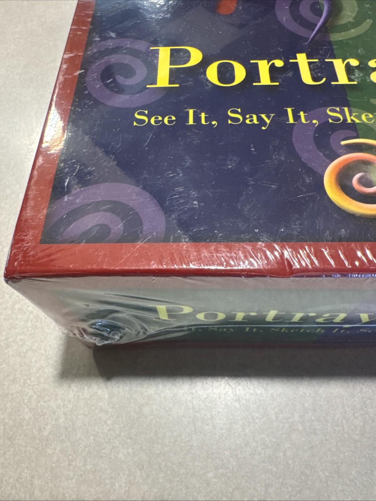 Portrayal Board Game See it Say It Sketch It Score It RARE Braincog 2005 Rare