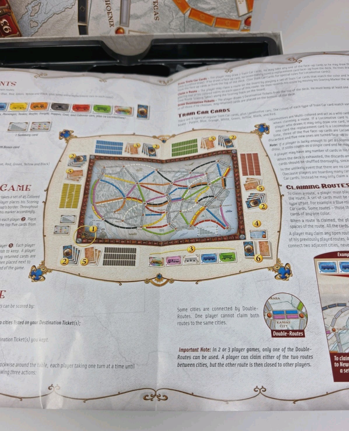 Days of Wonder Ticket To Ride by Alan R. Moon Train Adventure Board Game