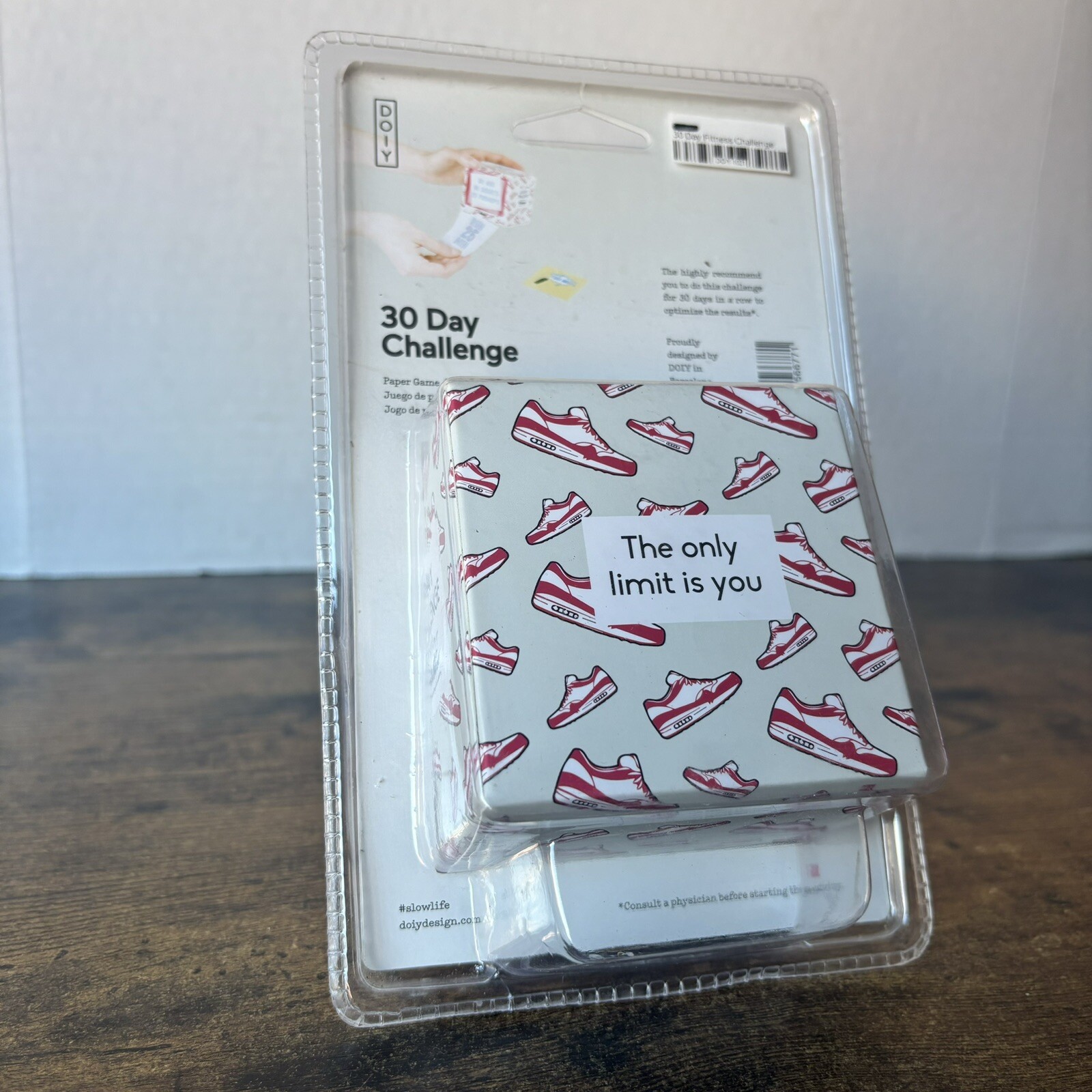 30 Day Fitness Challenge Card Game By DOIY – The Only Limit Is You – Brand New