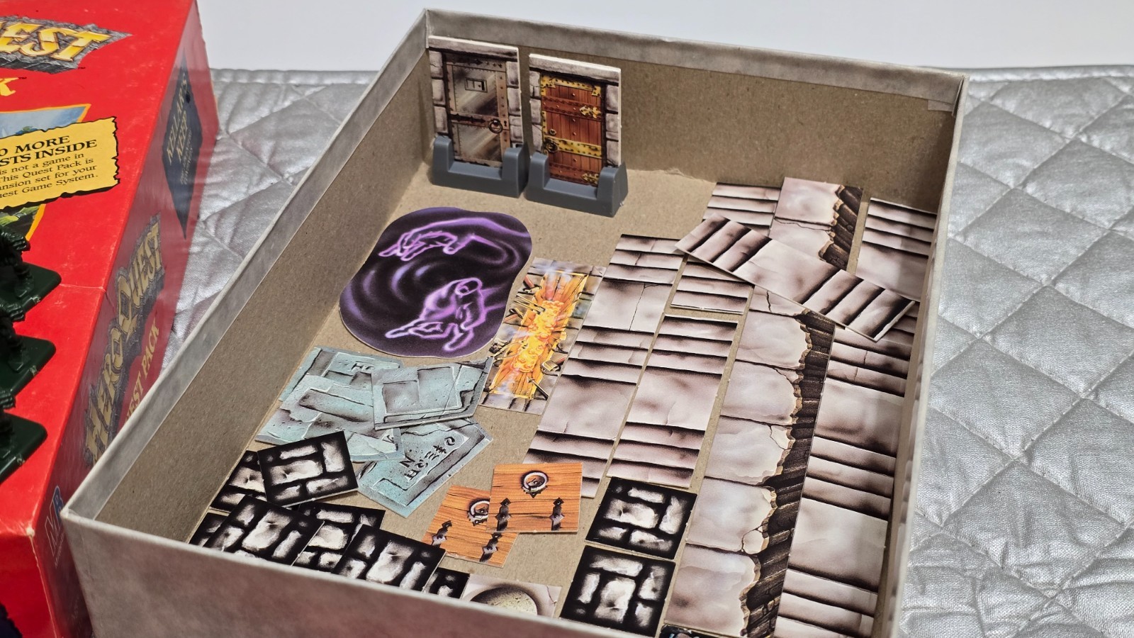 Vintage Hero Quest – Quest Pack – Kellars Keep – 1991 MB Complete and Nice!