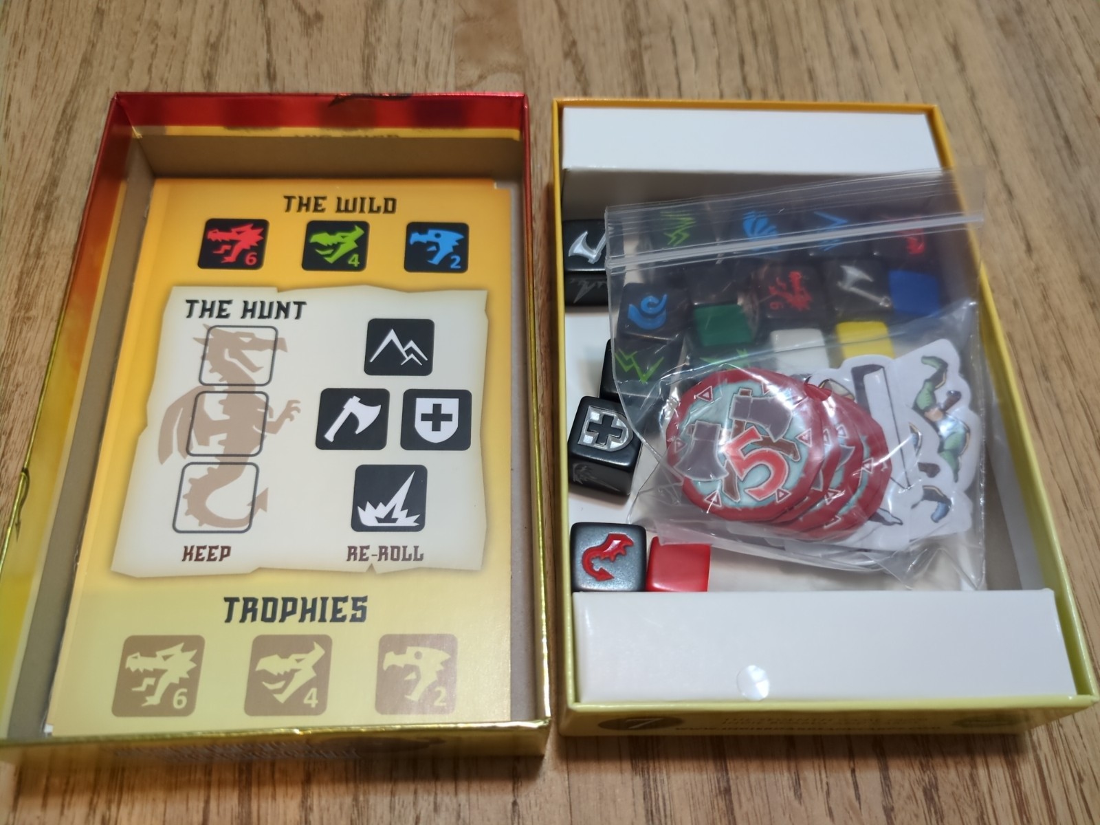 Dragon Slayer The Dice Game with a Twist Indie Boards & Cards 2014 Open Box NEW
