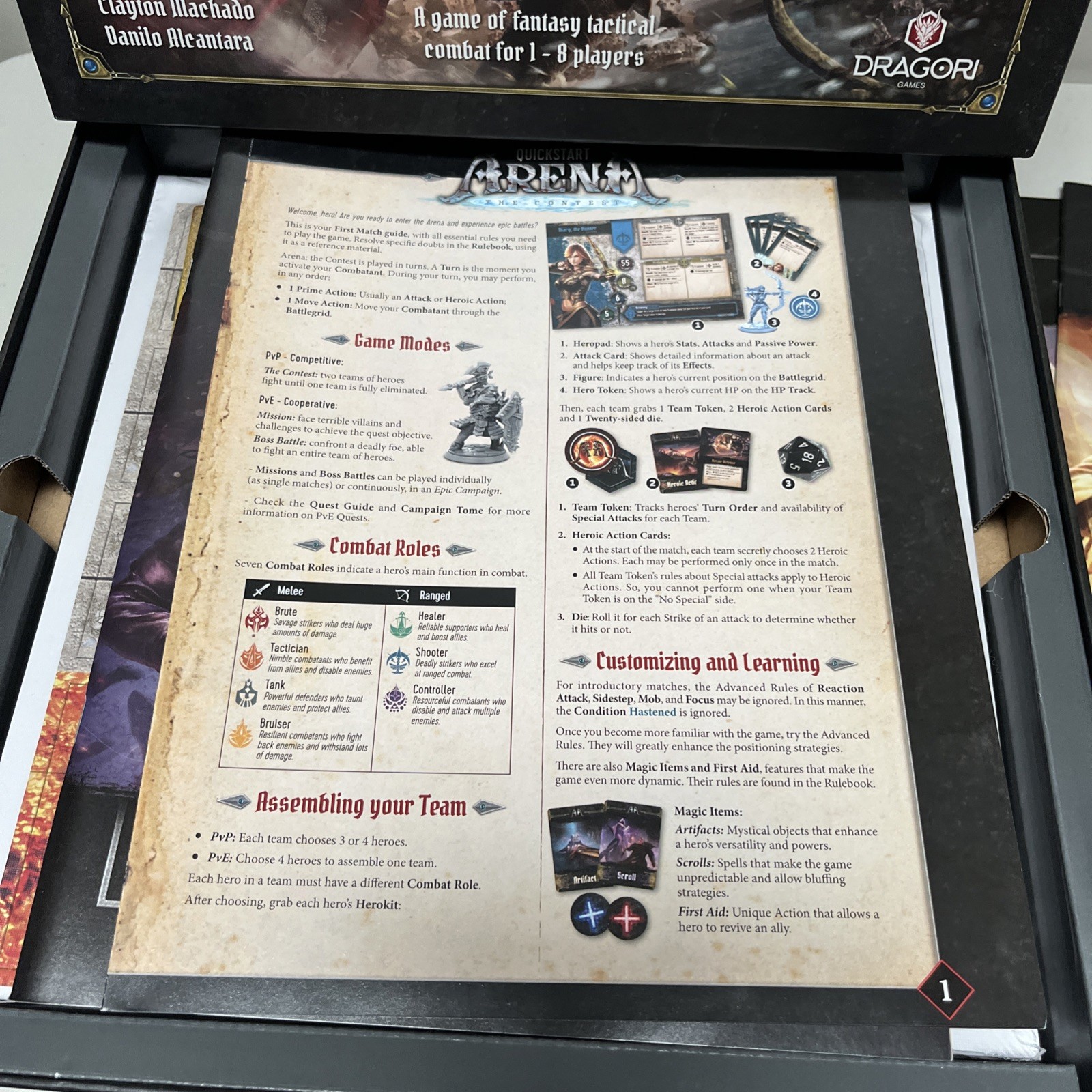 Arena: The Contest – Board Game Dragori Games 2021 – NOB