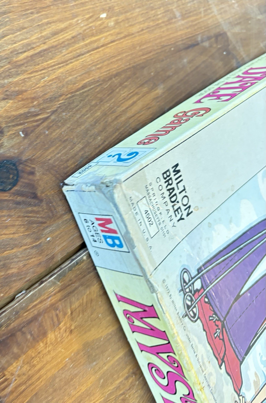 Mystery Date Game (1972 Ed) Box Has Wear 100% Complete