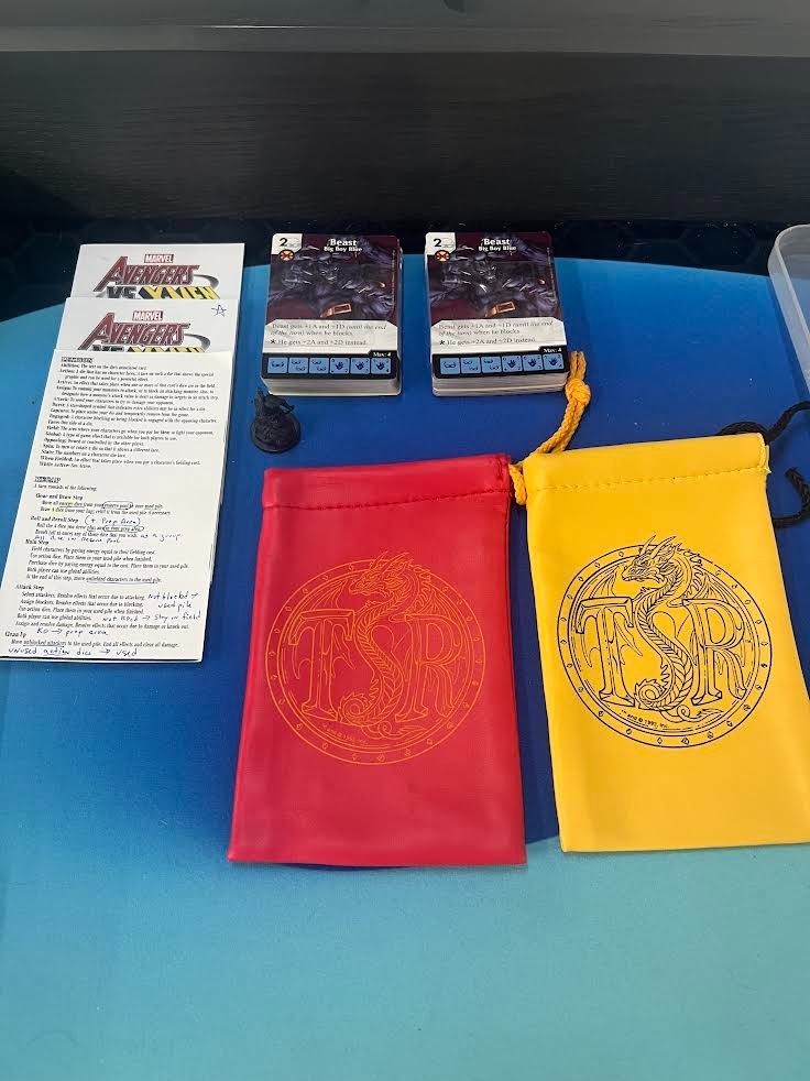 Dice Masters Avengers vs X-Men (2) Starter Sets + 268 Cards – READ DESCRIPTION