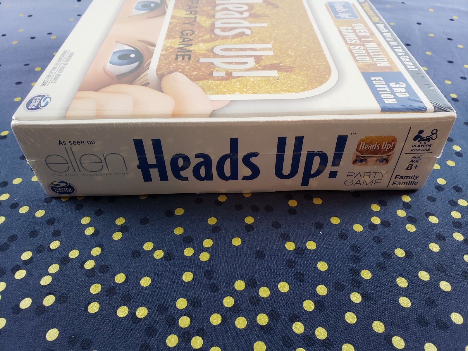 Heads Up! Party Game | 3rd Edition | As Seen on Ellen | Spin Master Games | 8+