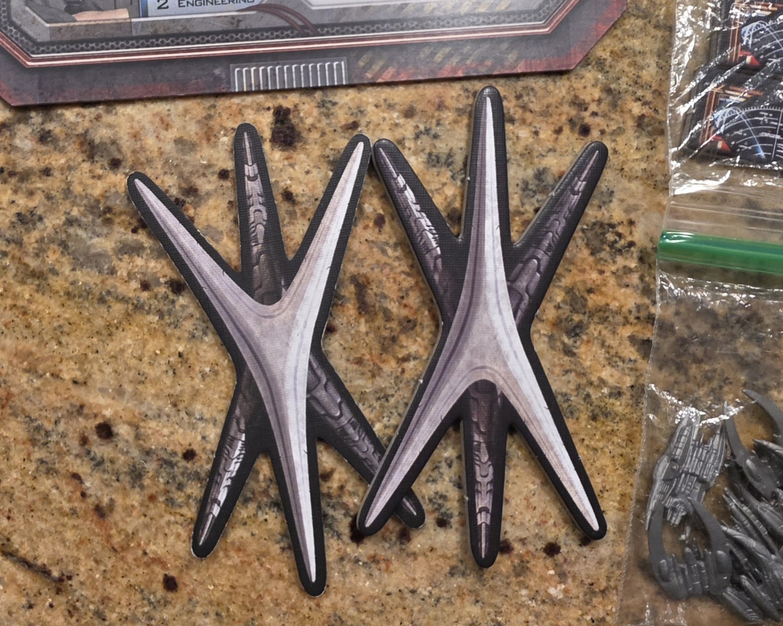 Battlestar Galactica: The Board Game Partial Pegasus Expansion Pack & Some Base