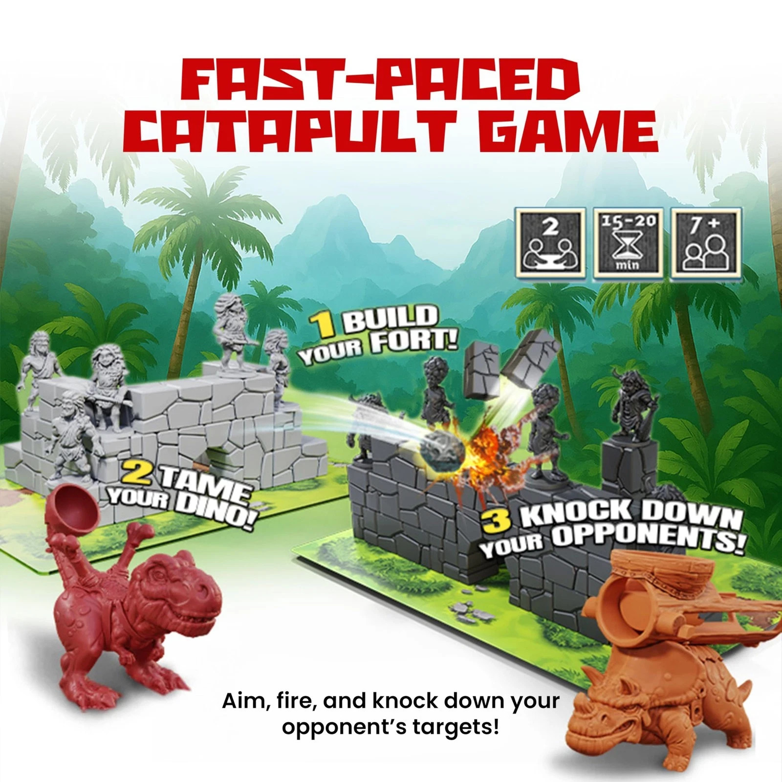 LE Catapult Feud – Dino Pack Expansion BRAND NEW SEALED