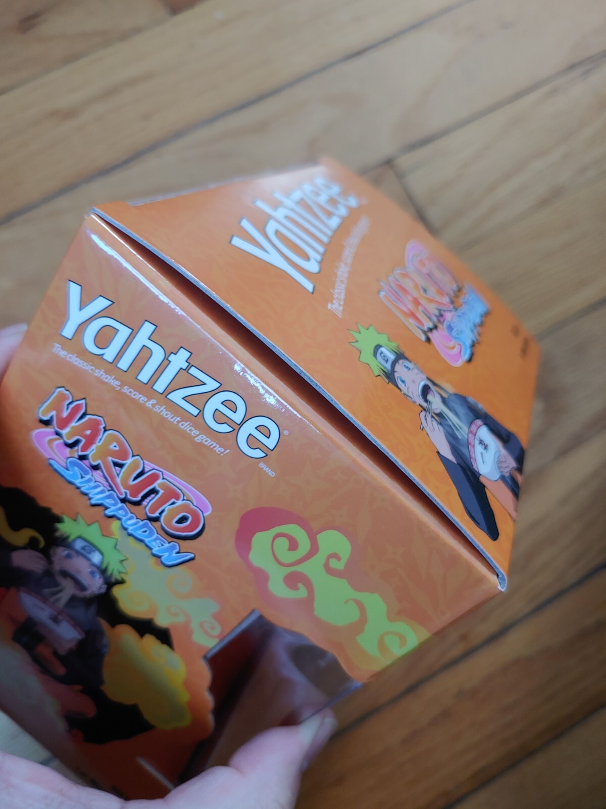 NEW Naruto Yahtzee Shippuden Ramen Bowl Dice Game USAopoly Anime
