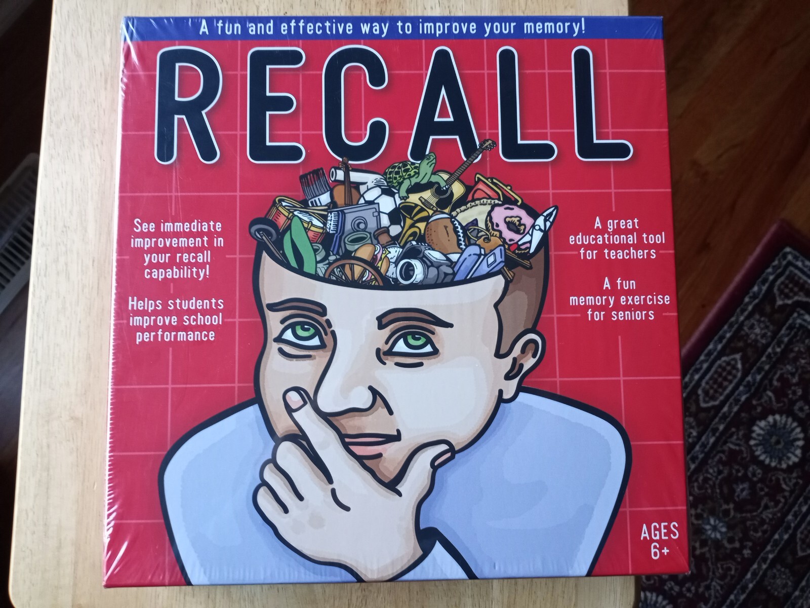 Recall Memory Game – Memory Improvement Game use for students, teachers, seniors