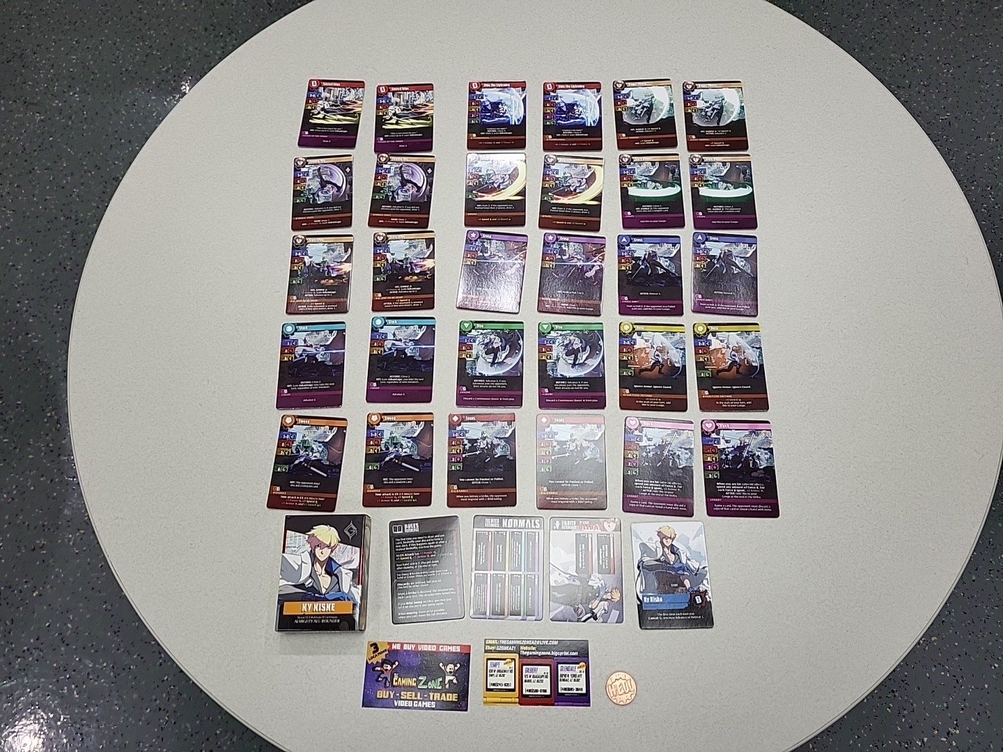 Guilty Gear Strive Board Game – Demo Deck