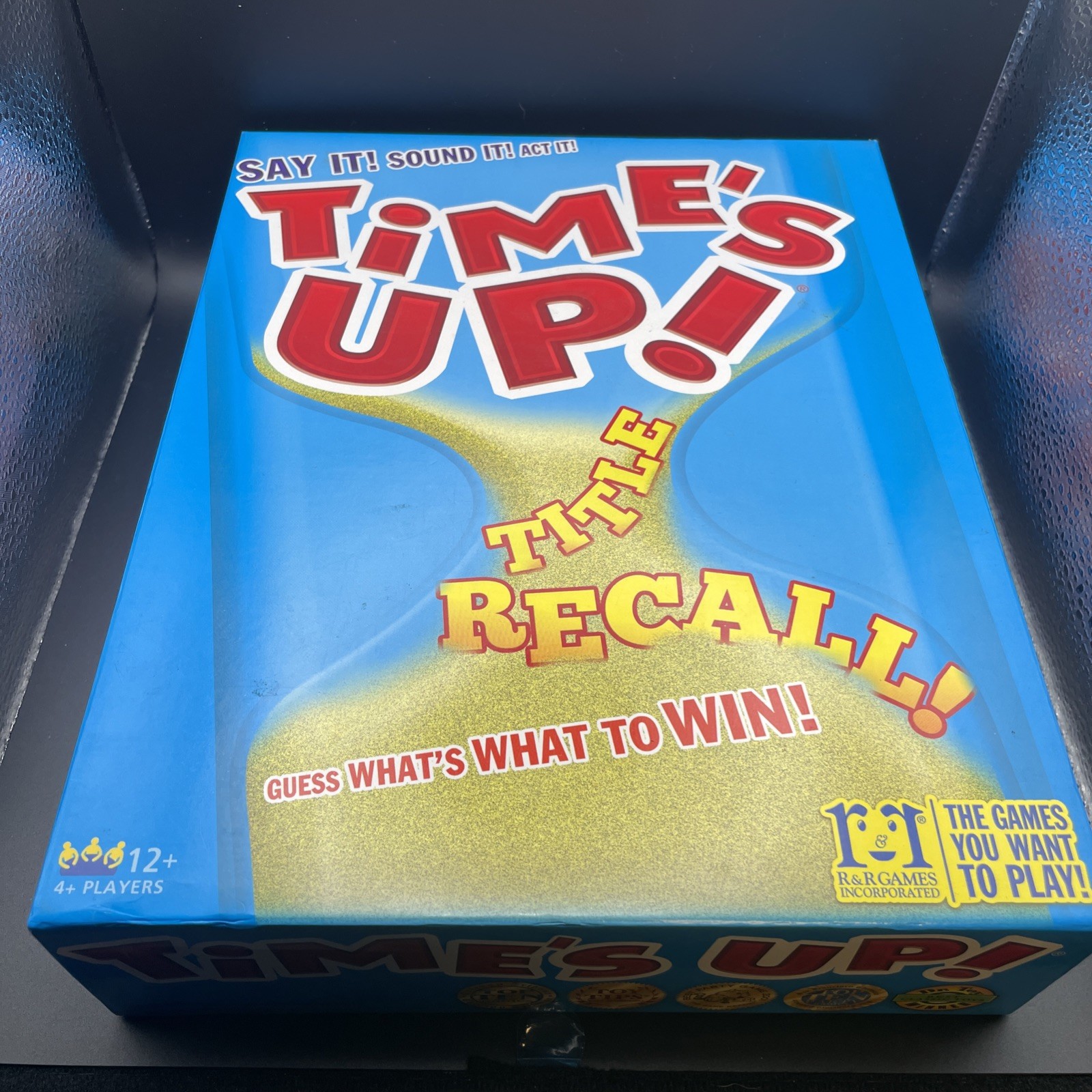 Time’s Up! Title Recall Party Game 4+ Players Ages 12+ R&R Games 2013