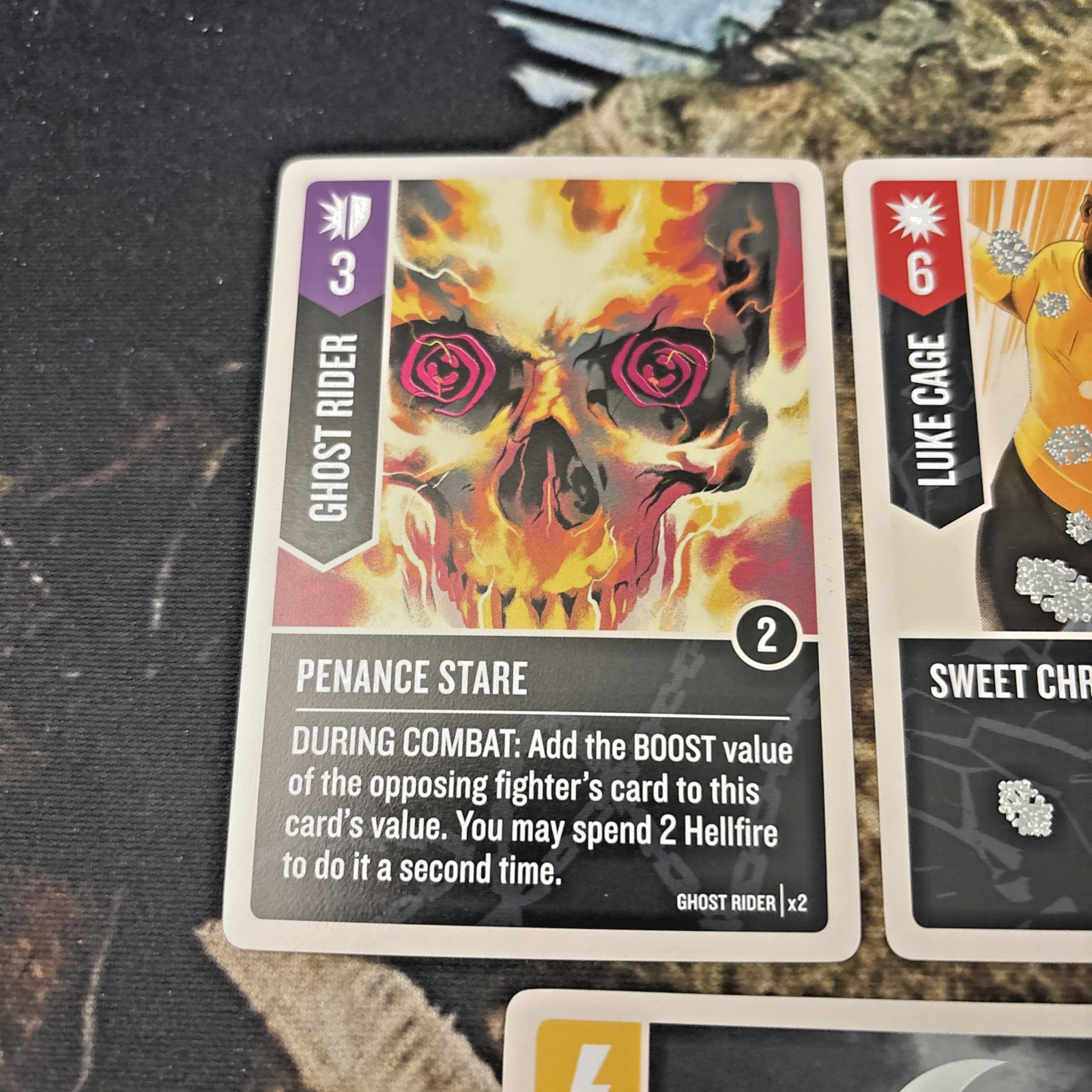 Unmatched Redemption Row Dice Tower 2025 Foil Promo Cards