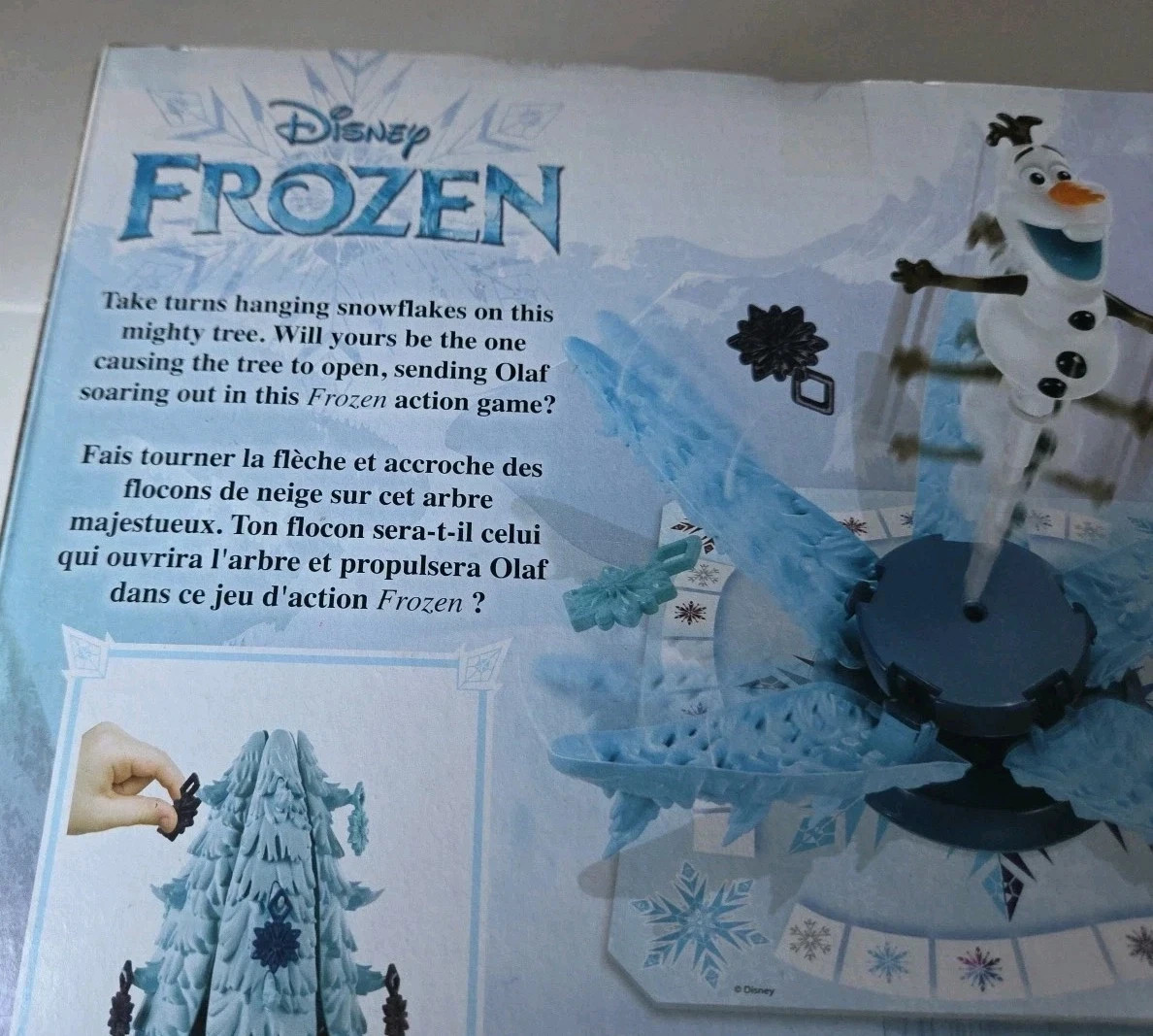 Disney Frozen Frantic Forest Game: Sends Olaf Flying! Trees Pop Open!