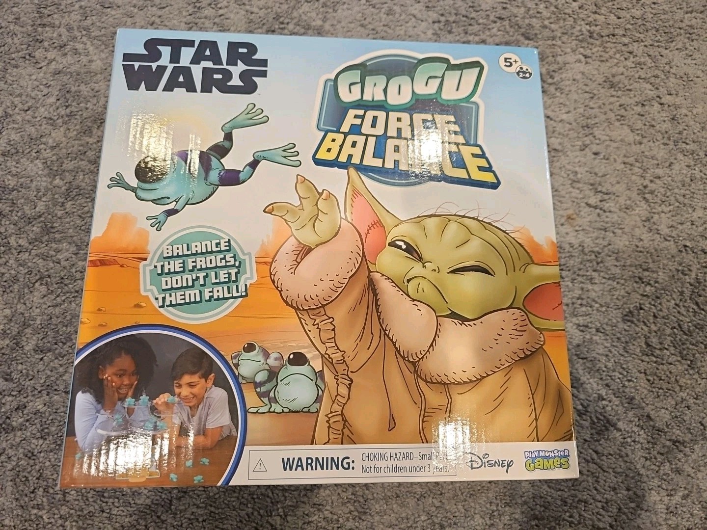 Star Wars Game Disney GroGu Force Balance Yoda Play Monster Game Balance Frog
