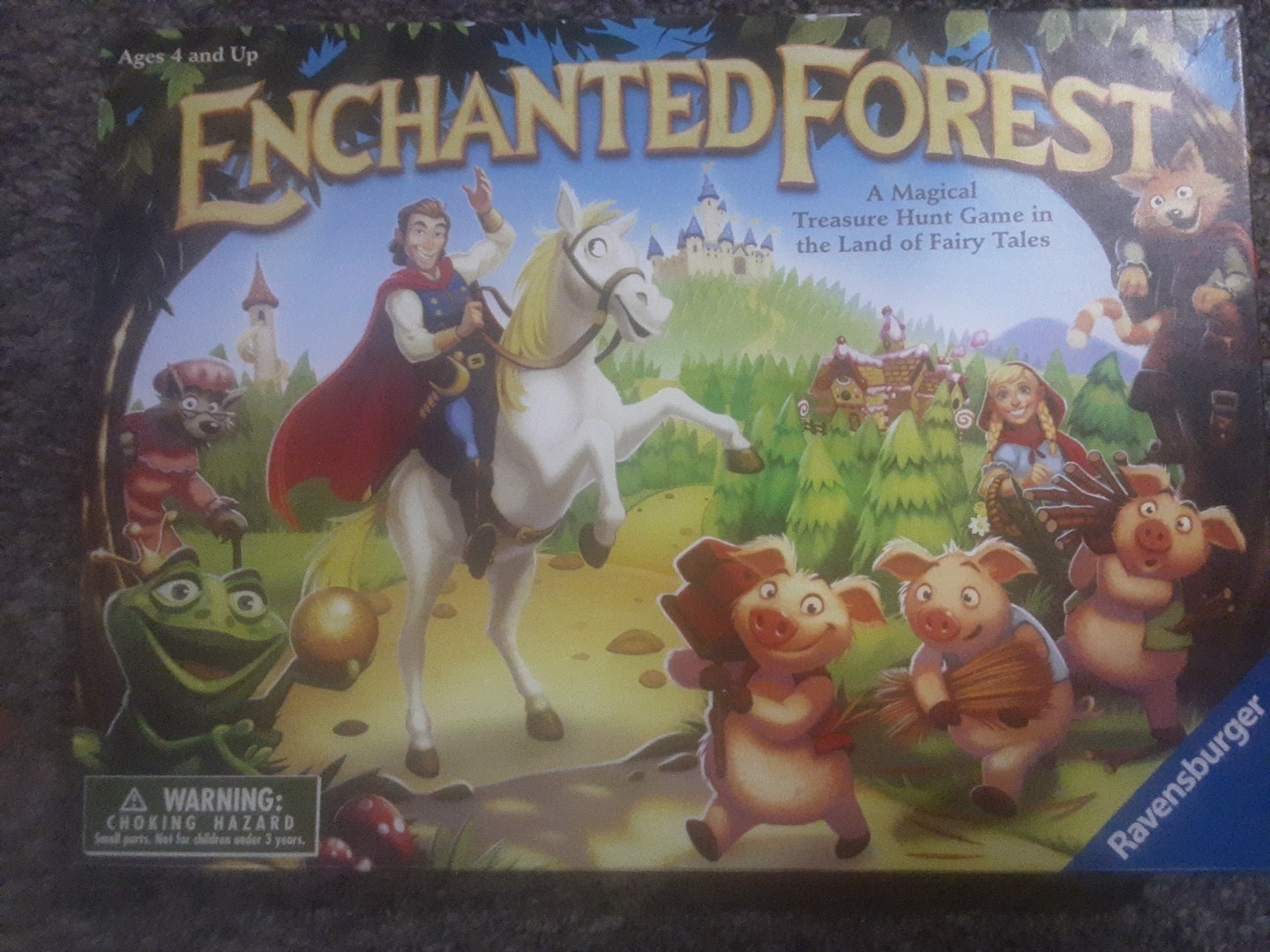 Ravensburger Enchanted Forest Fairytale Board Game Complete