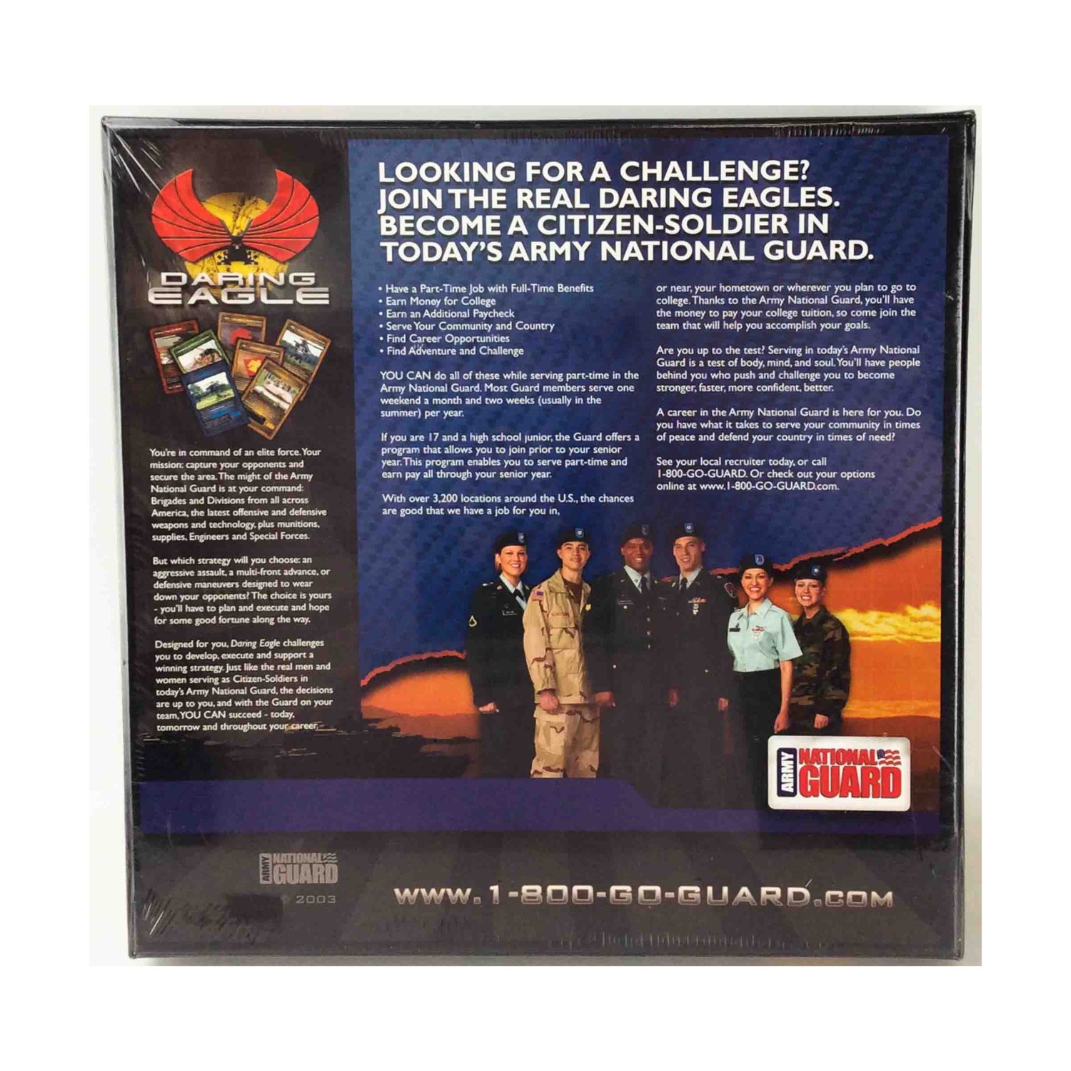 Army National Guard Wargame Daring Eagle (Regular Box) Box Fair/EX