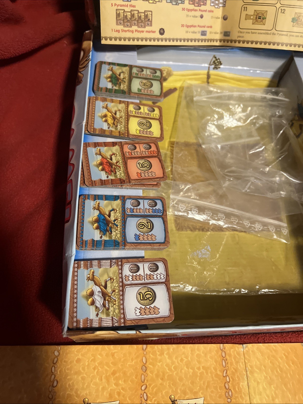 CAMEL UP – Z Man Games – *Missing 1 Die* *Heavy Box Wear*