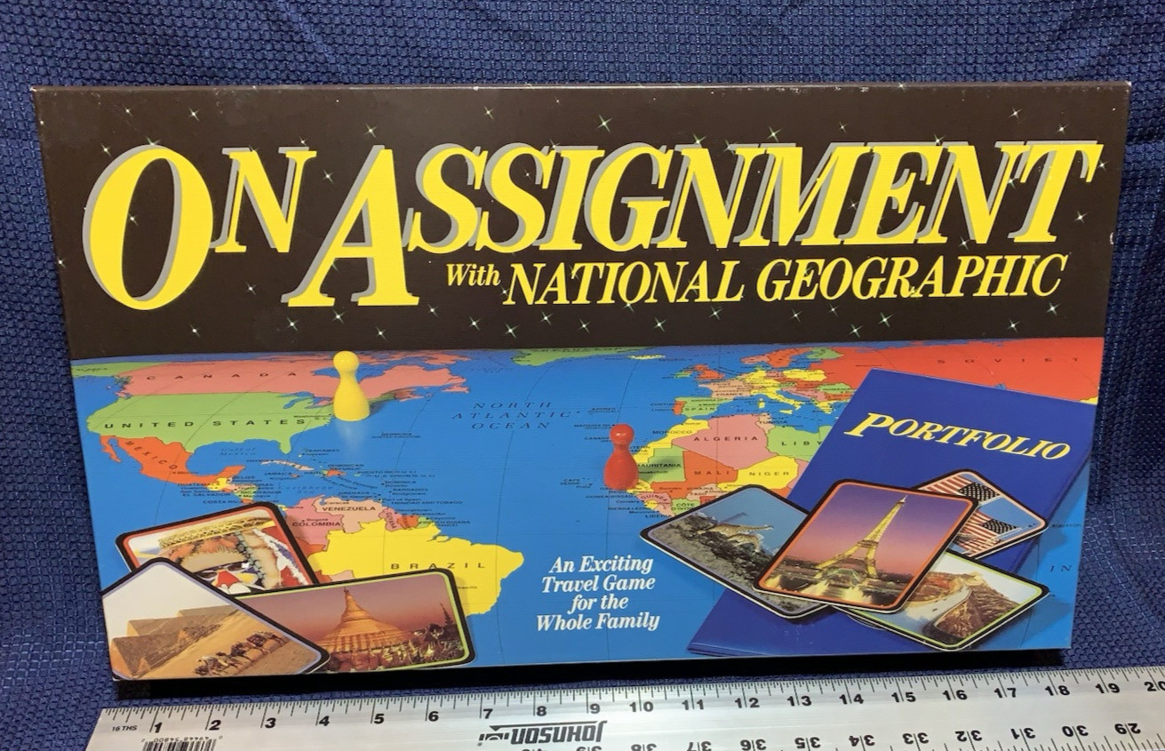 On Assignment With National Geographic Board Game – Geography Global Adventures