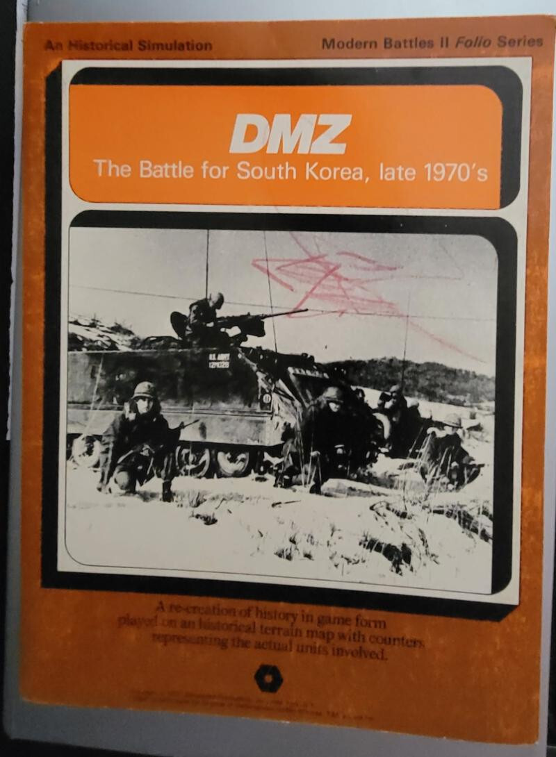 SPI Folio Wargame DMZ Battle for South Korea – Modern Battles II bD