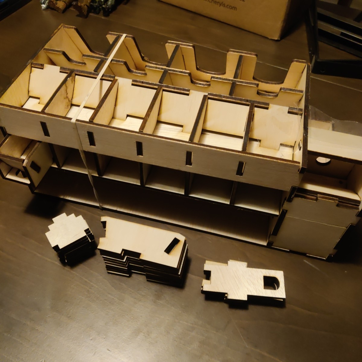 Wingspan Board Game Organizer Laser Cut