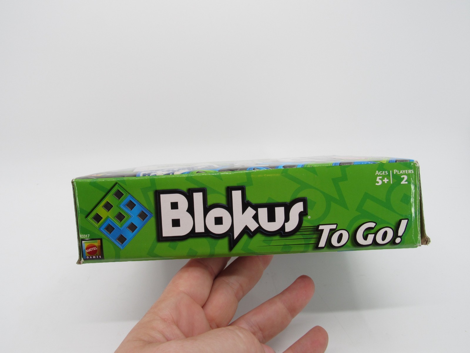 Blokus To Go for 2 Players COMPLETE Mattel 2009 Storage Trays Travel Strategy