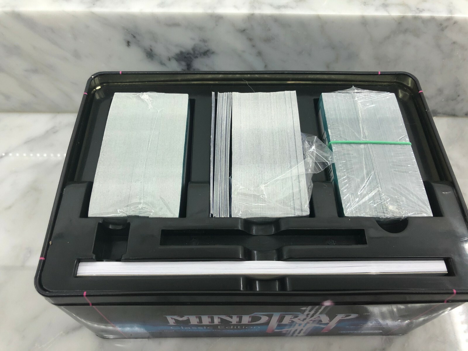 MindTrap Classic Edition Outset Media Metal Tin. Problem solving game.