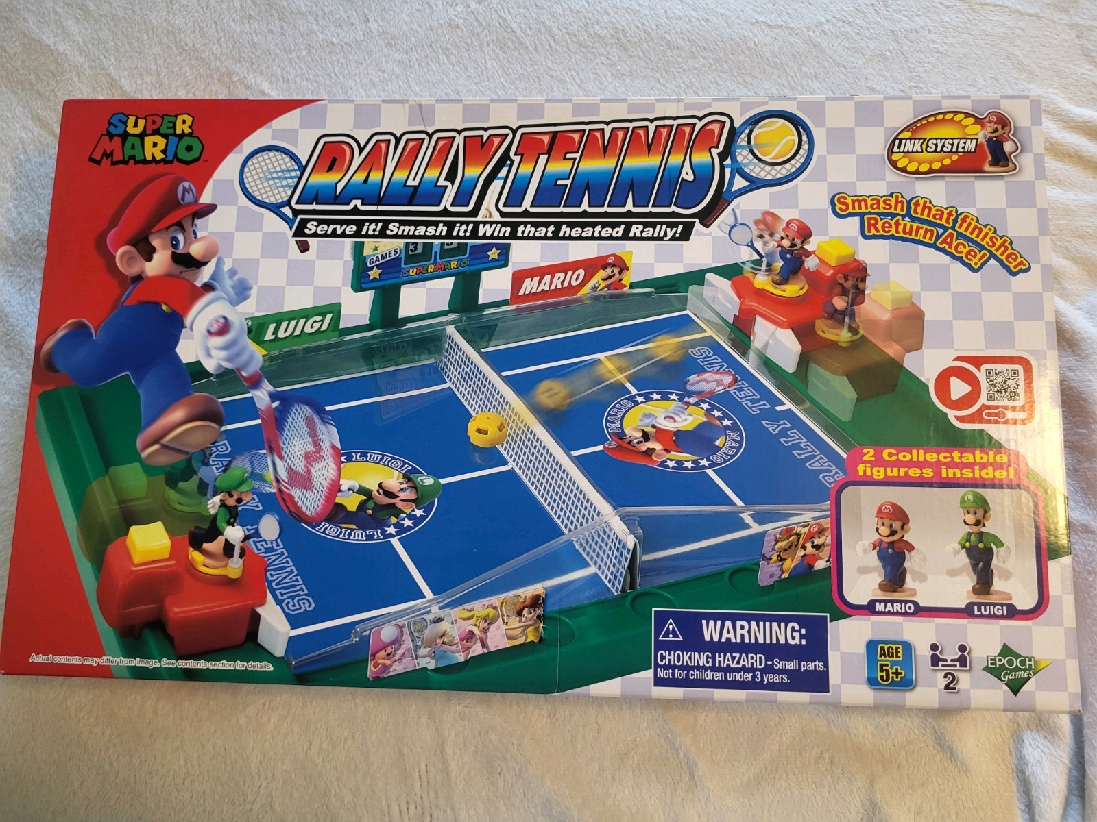 Nintendo Super Mario Rally Tennis Action Table Game NEW Japanese Import Epoch