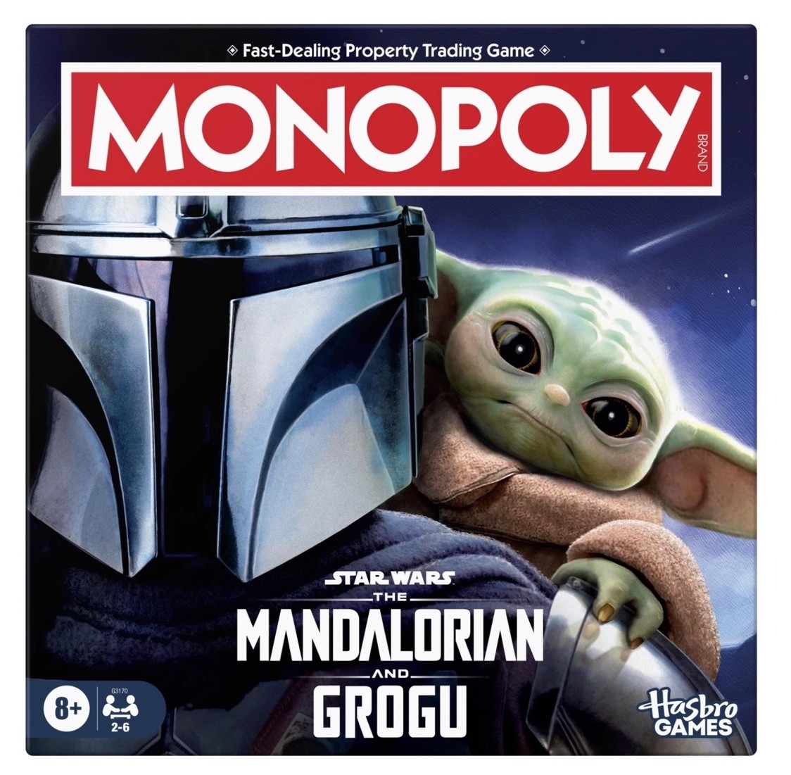 Monopoly: Star Wars The Mandalorian and Grogu Edition Board Game