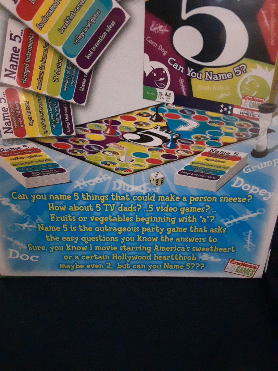 “Take 5” By Endless Games Ages 12+ For 2 Or More Players