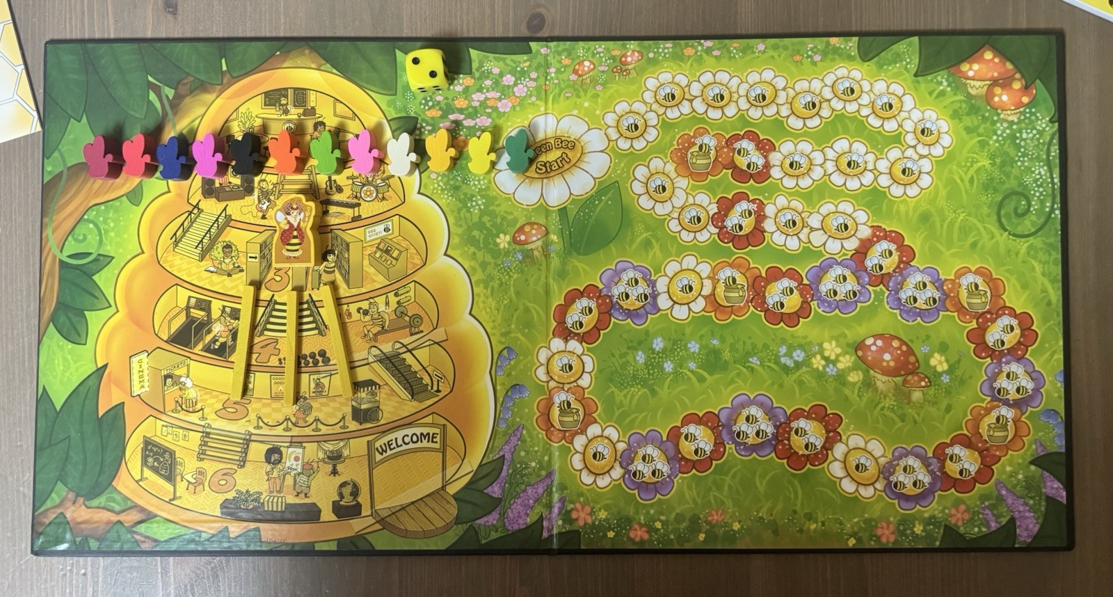 Hive Mind Board Game Game Of Beeing Alike 1st Edition Richard Garfield complete