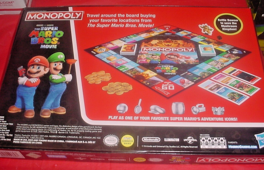 Monopoly THE SUPER MARIO BROS. MOVIE