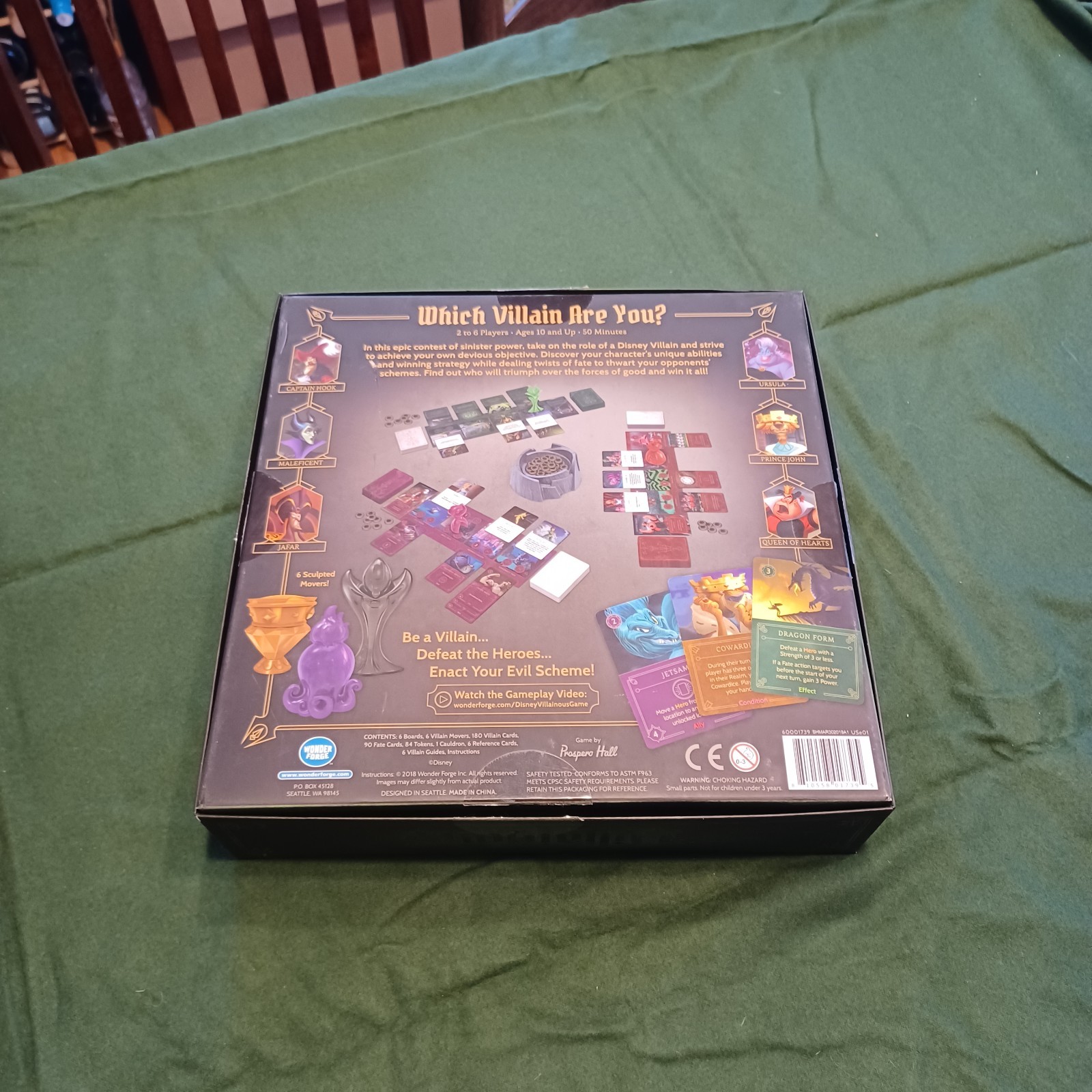 Disney Villainous Board Game 3 Game Lot The Worst Evil Comes Wicked to the Core